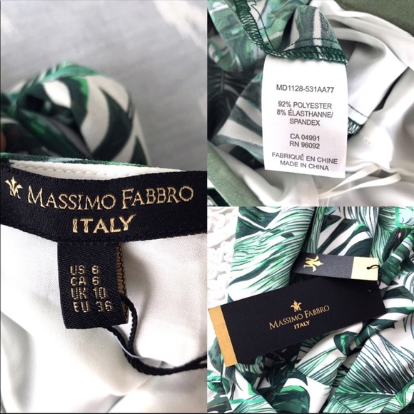 Green leaf jumpsuit - Picture 3 of 5